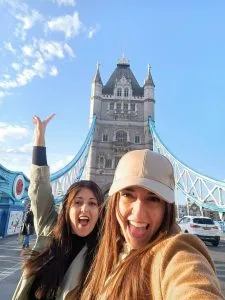 londres puente famoso azul