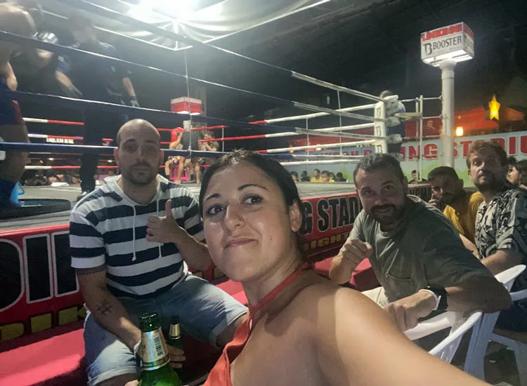 Combate de Muay Thai