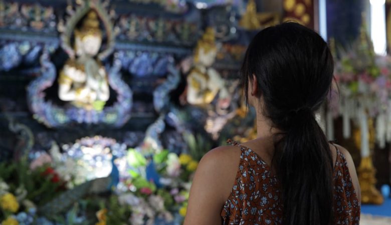 templo azul de tailandia