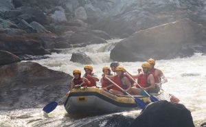 rafting en el rio barron