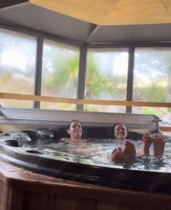 jacuzzi despues del tongariro