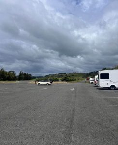 parking cathedral cove