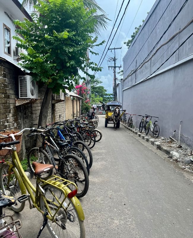 calle en gili trawangan calle en gili trawangan