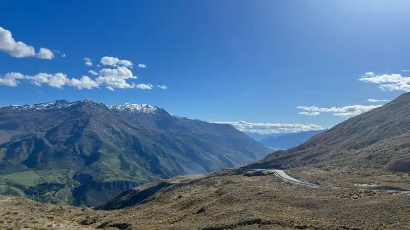 vistas desde la carretera mas alta de nueva zelanda