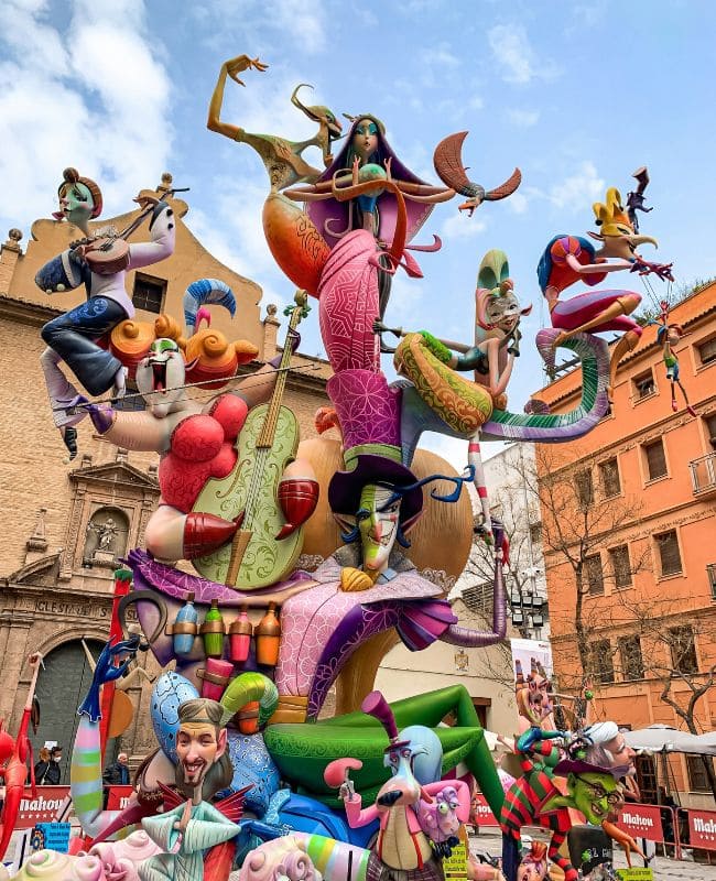 falla fallas de valencia