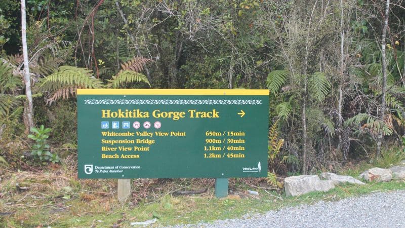rutas en hokitika gorge rutas en hokitika gorge