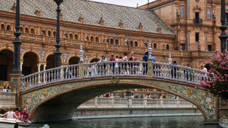 puente plaza españa de sevilla