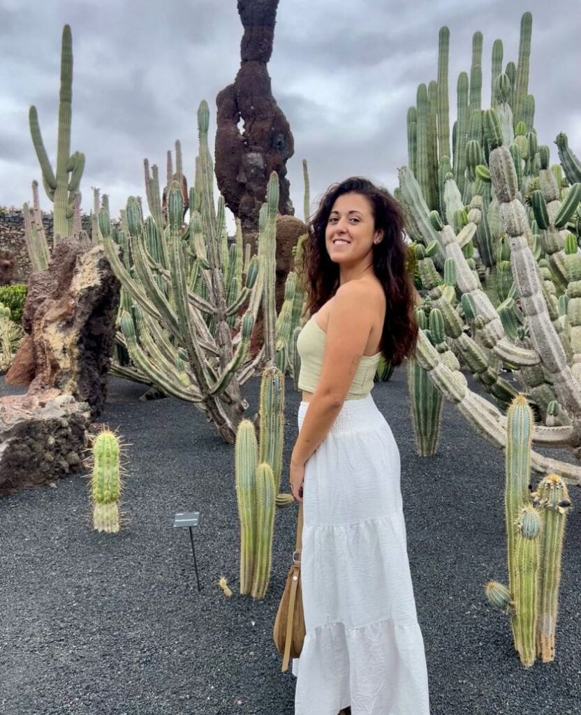 jardin del cactus en lanzarote