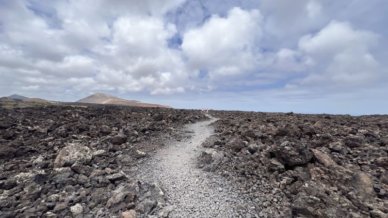 inicio de la ruta caldera blanca