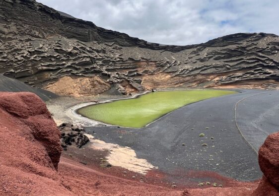 charco verde de lanzarote