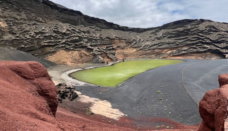 charco verde de lanzarote