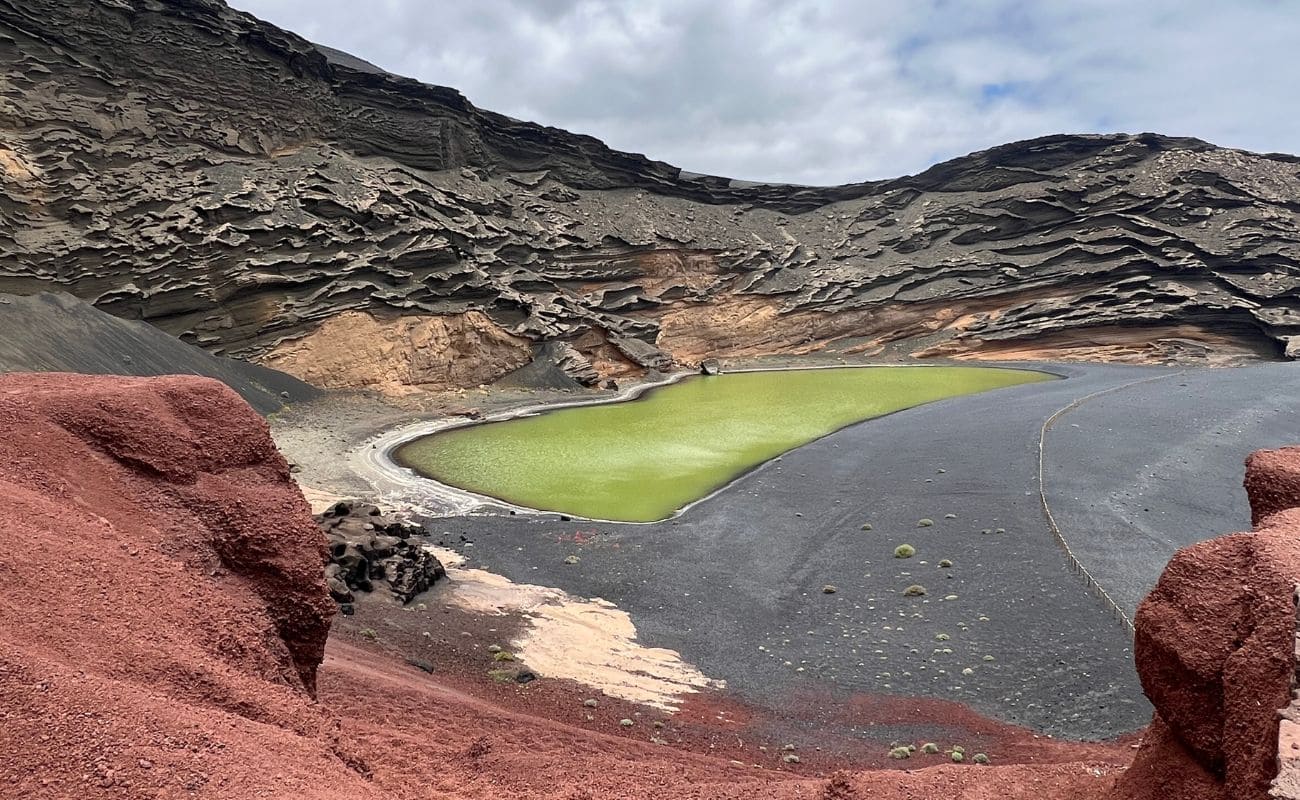 charco verde de lanzarote